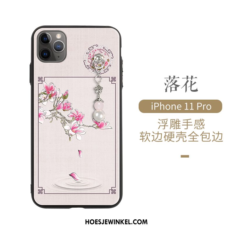 iPhone 11 Pro Hoesje Hoes Siliconen Chinese Stijl, iPhone 11 Pro Hoesje Mobiele Telefoon All Inclusive