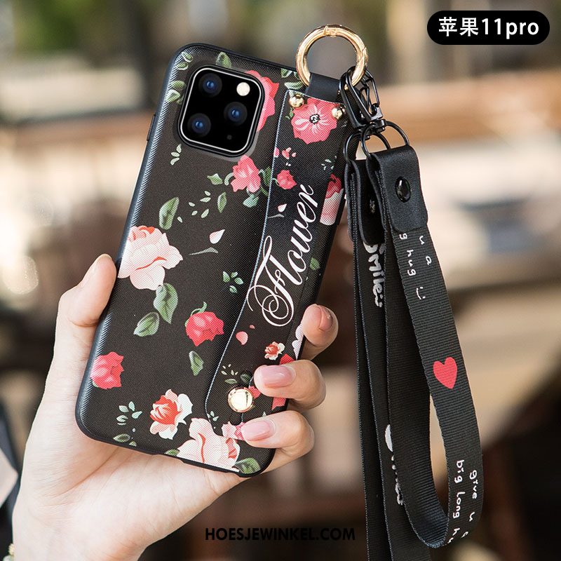 iPhone 11 Pro Hoesje Kunst Roze Trend, iPhone 11 Pro Hoesje Scheppend Vers