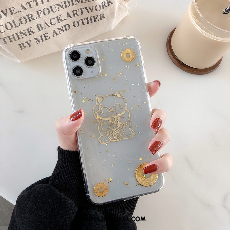 iPhone 11 Pro Hoesje Rijkdom Hoes Zacht, iPhone 11 Pro Hoesje Doorzichtig Trend