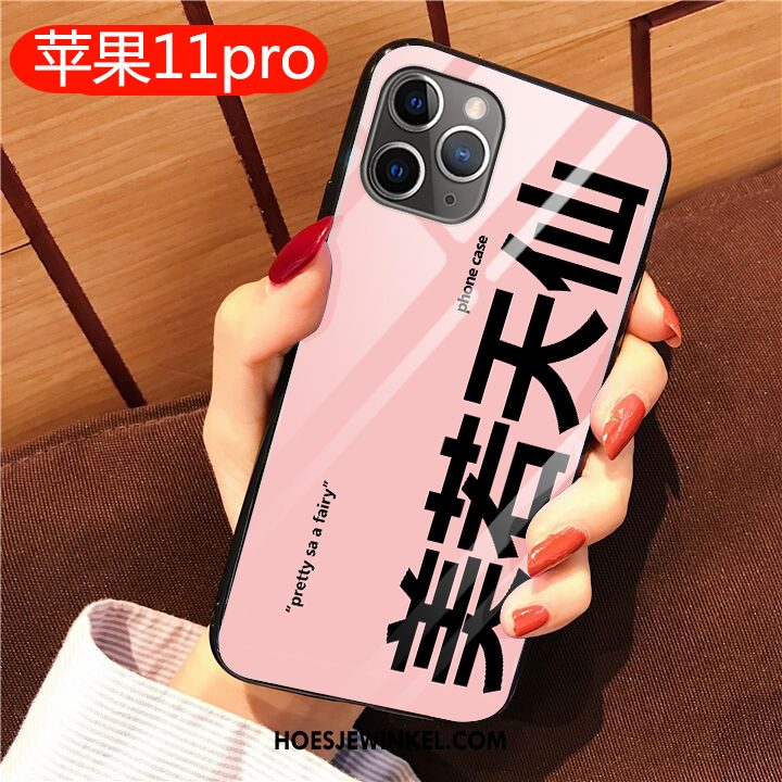 iPhone 11 Pro Hoesje Scheppend Spiegel Roze, iPhone 11 Pro Hoesje All Inclusive Mobiele Telefoon