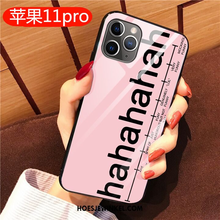 iPhone 11 Pro Hoesje Scheppend Spiegel Roze, iPhone 11 Pro Hoesje All Inclusive Mobiele Telefoon