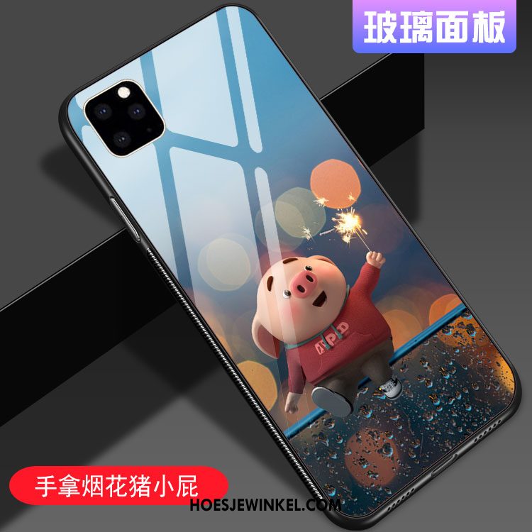 iPhone 11 Pro Hoesje Trendy Merk Mini Blauw, iPhone 11 Pro Hoesje Mobiele Telefoon Hoes