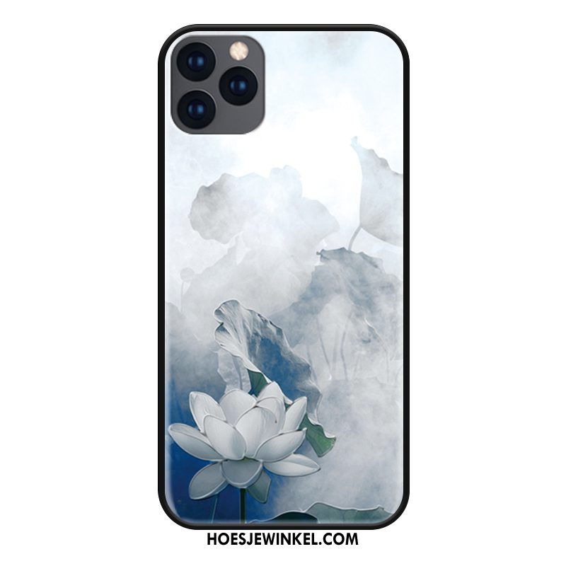 iPhone 11 Pro Hoesje Zacht Kunst Elegante, iPhone 11 Pro Hoesje Siliconen Wit