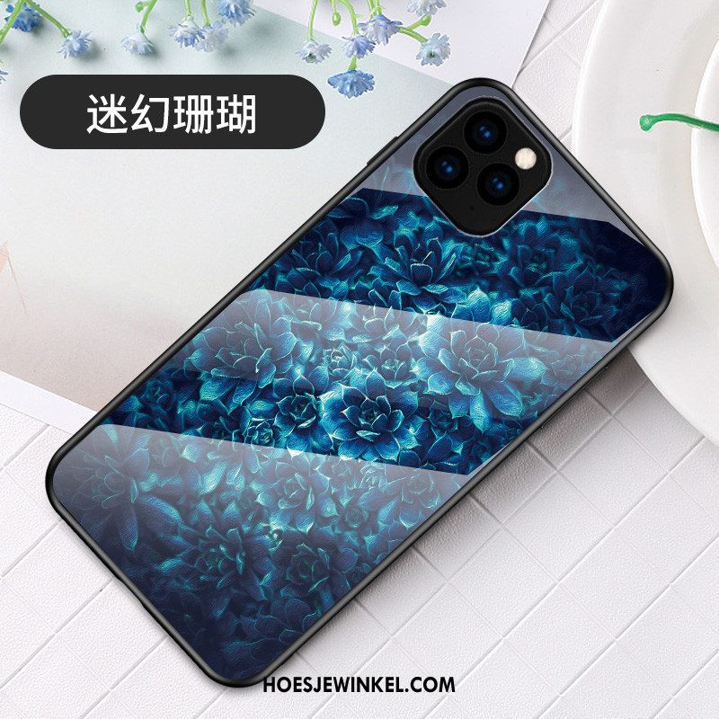 iPhone 11 Pro Max Hoesje Eenvoudige Nieuw Blauw, iPhone 11 Pro Max Hoesje Zacht Kunst