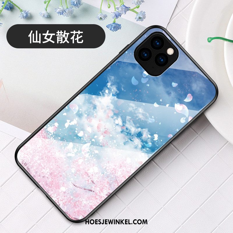 iPhone 11 Pro Max Hoesje Eenvoudige Nieuw Blauw, iPhone 11 Pro Max Hoesje Zacht Kunst