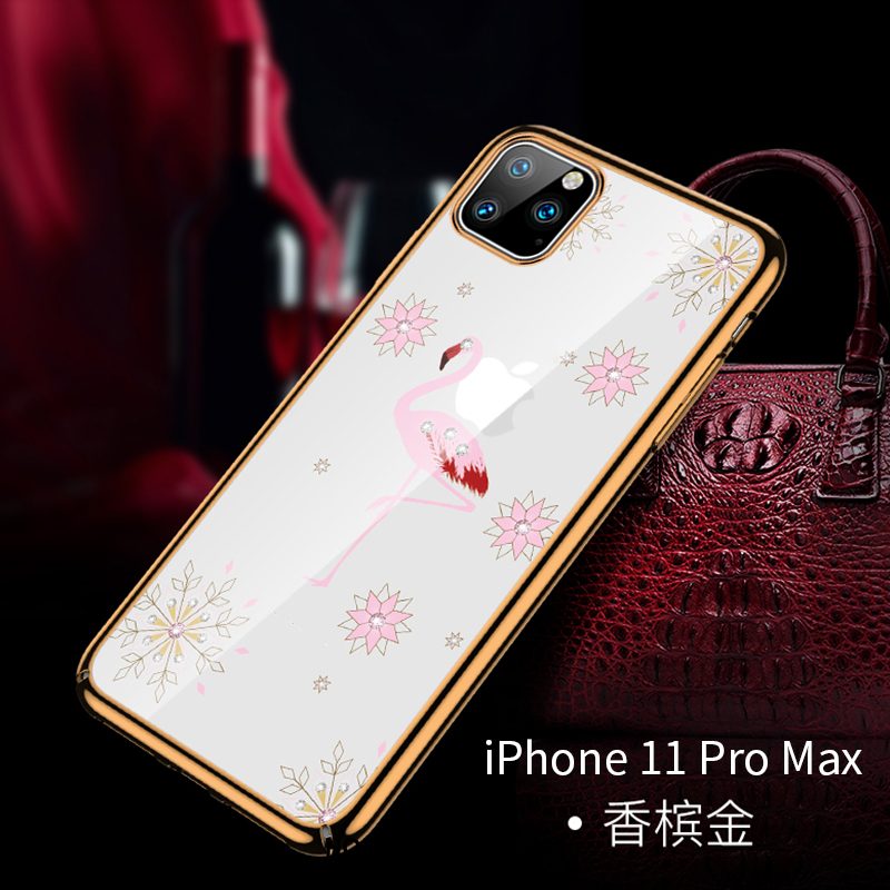 iPhone 11 Pro Max Hoesje Luxe Rood Bescherming, iPhone 11 Pro Max Hoesje Anti-fall All Inclusive