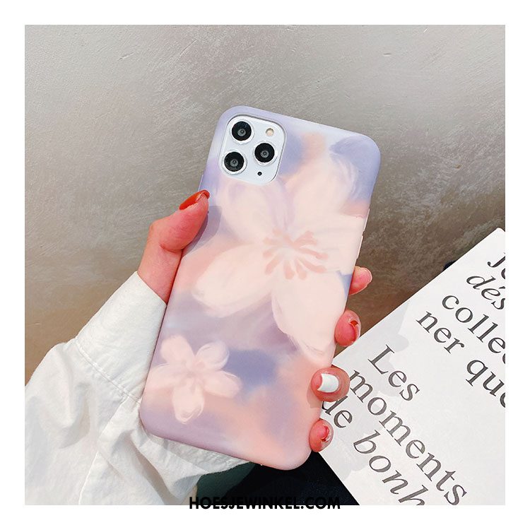 iPhone 11 Pro Max Hoesje Mobiele Telefoon All Inclusive Bloemen, iPhone 11 Pro Max Hoesje Vintage Bescherming