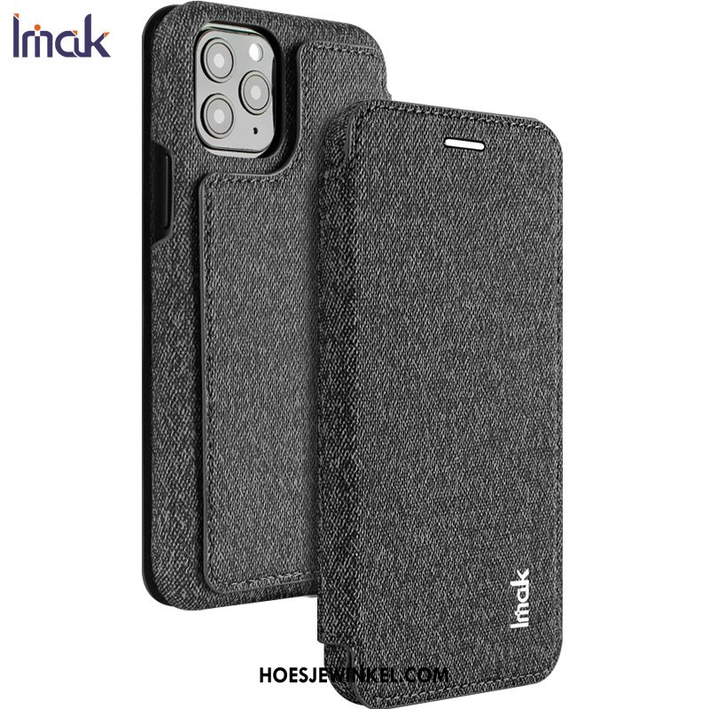 iPhone 11 Pro Max Hoesje Mobiele Telefoon Bescherming Folio, iPhone 11 Pro Max Hoesje Dual Gebruik Leren Etui