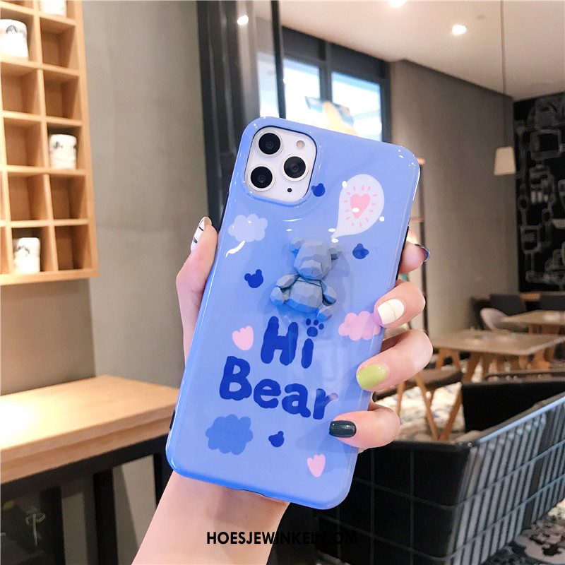 iPhone 11 Pro Max Hoesje Wind Trendy Merk Persoonlijk, iPhone 11 Pro Max Hoesje Anti-fall Hoes