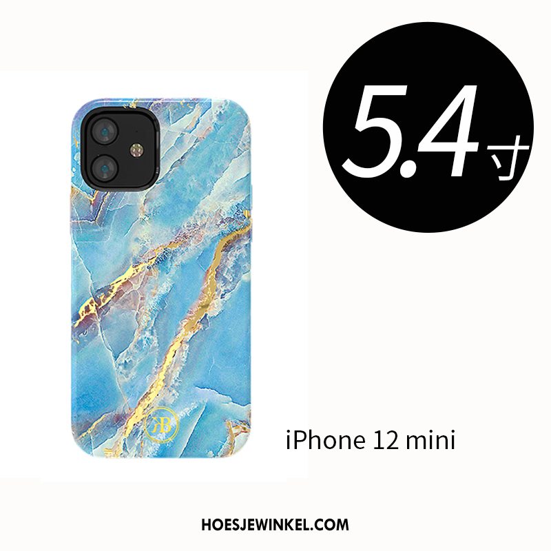 iPhone 12 Mini Hoesje Mobiele Telefoon Patroon Anti-fall, iPhone 12 Mini Hoesje Kristal All Inclusive