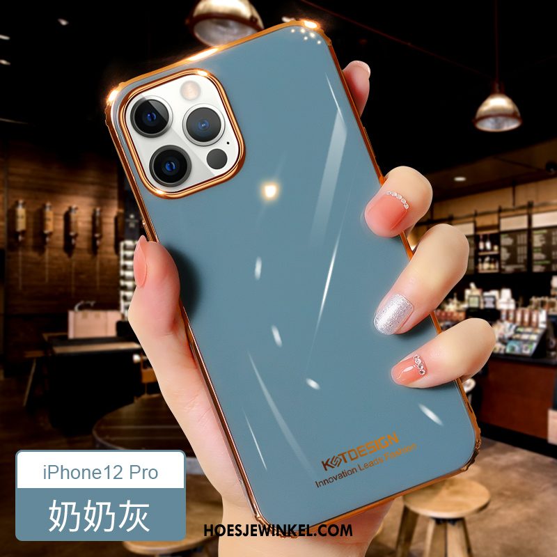 iPhone 12 Pro Hoesje Anti-fall Hoes Mobiele Telefoon, iPhone 12 Pro Hoesje Persoonlijk Dun