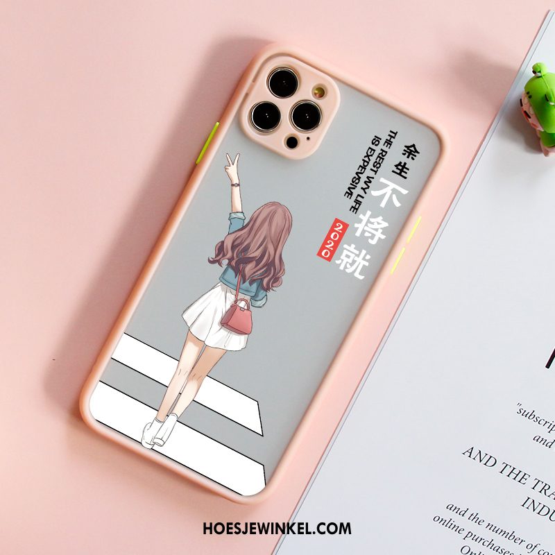 iPhone 12 Pro Hoesje Persoonlijk Hoes Eenvoudige, iPhone 12 Pro Hoesje Anti-fall Wind