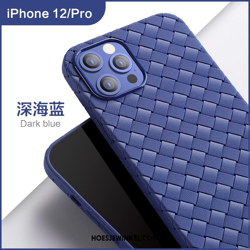 iPhone 12 Pro Hoesje Siliconen Net Red Wind, iPhone 12 Pro Hoesje Bescherming All Inclusive