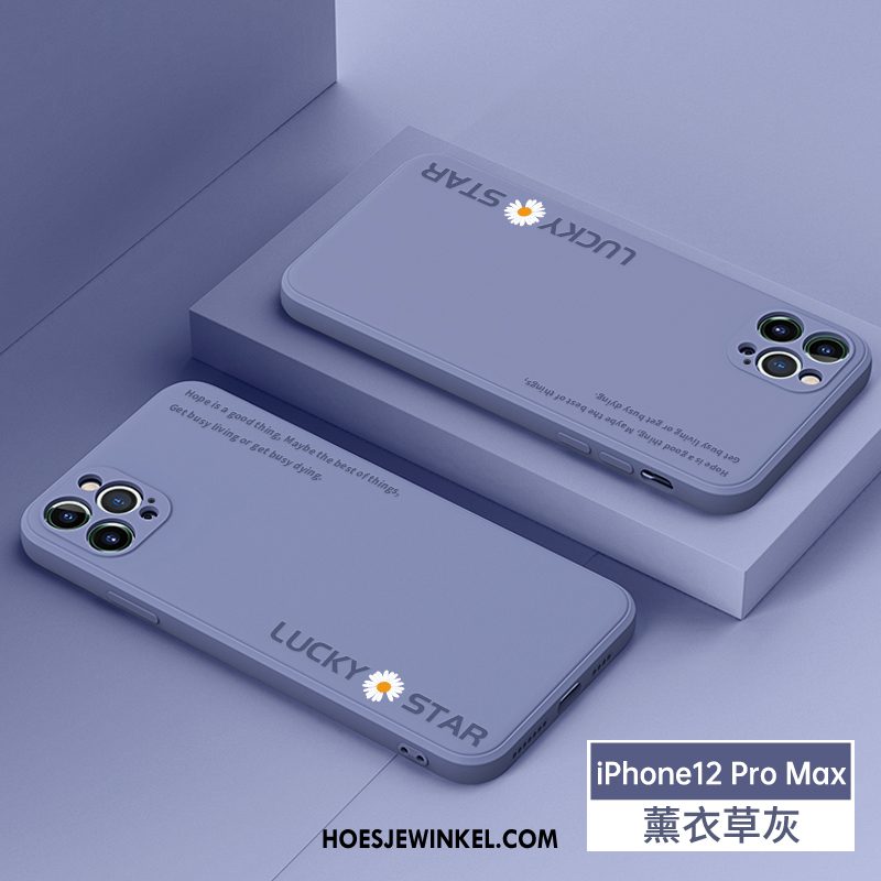 iPhone 12 Pro Max Hoesje Bescherming Groen Mobiele Telefoon, iPhone 12 Pro Max Hoesje Siliconen All Inclusive