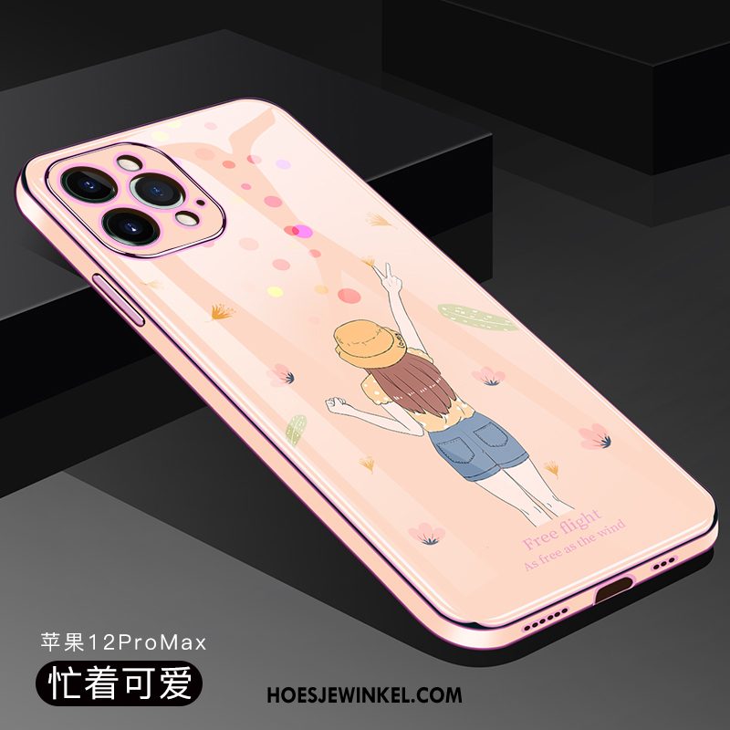 iPhone 12 Pro Max Hoesje Hoes Trend Siliconen, iPhone 12 Pro Max Hoesje Doorzichtig Nieuw