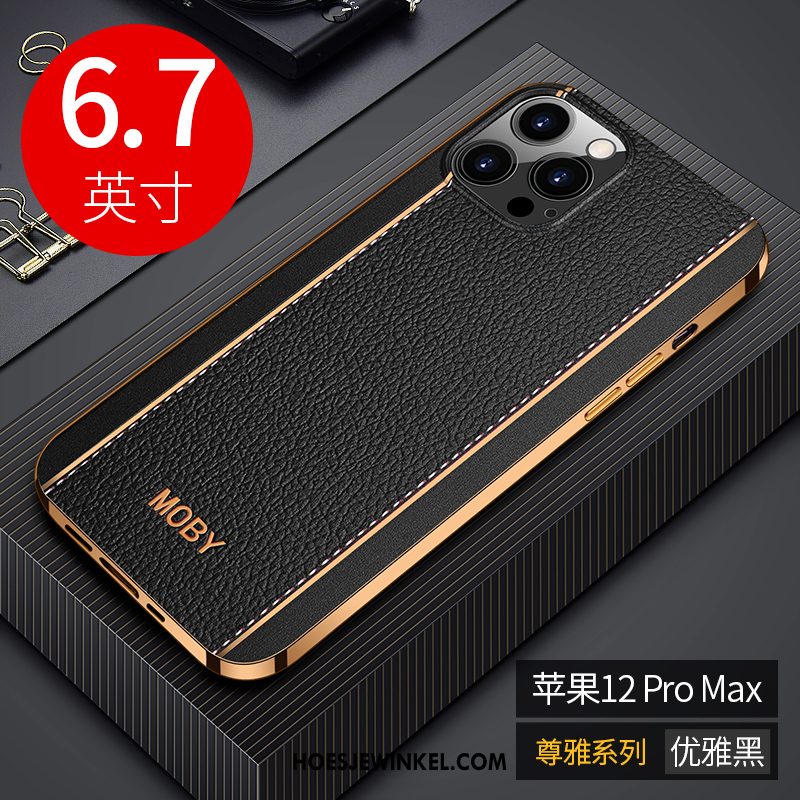 iPhone 12 Pro Max Hoesje Persoonlijk Scheppend Luxe, iPhone 12 Pro Max Hoesje Dun Hoes Braun