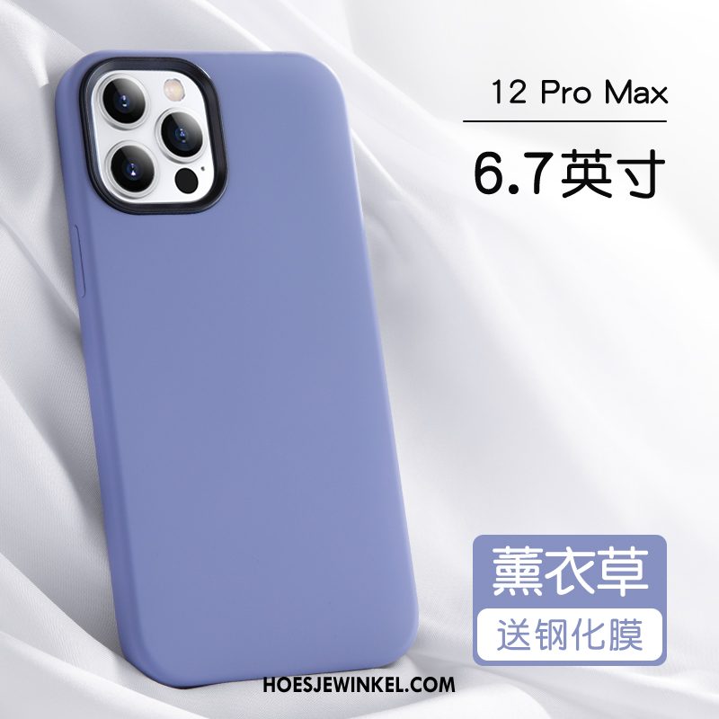 iPhone 12 Pro Max Hoesje Trendy Merk Nieuw Siliconen, iPhone 12 Pro Max Hoesje Bescherming Persoonlijk