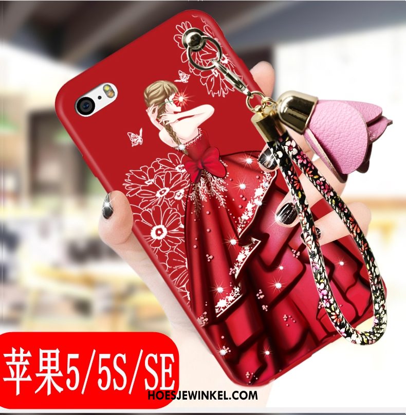 iPhone 5 / 5s Hoesje All Inclusive Hoes Trend, iPhone 5 / 5s Hoesje Siliconen Mobiele Telefoon