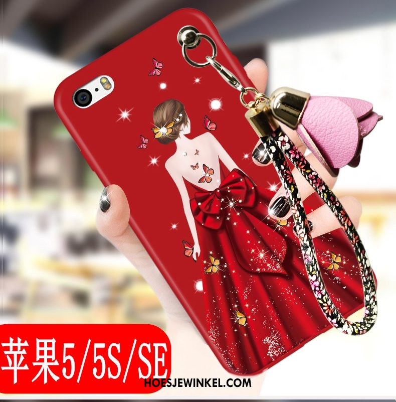 iPhone 5 / 5s Hoesje All Inclusive Hoes Trend, iPhone 5 / 5s Hoesje Siliconen Mobiele Telefoon