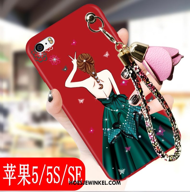 iPhone 5 / 5s Hoesje All Inclusive Hoes Trend, iPhone 5 / 5s Hoesje Siliconen Mobiele Telefoon