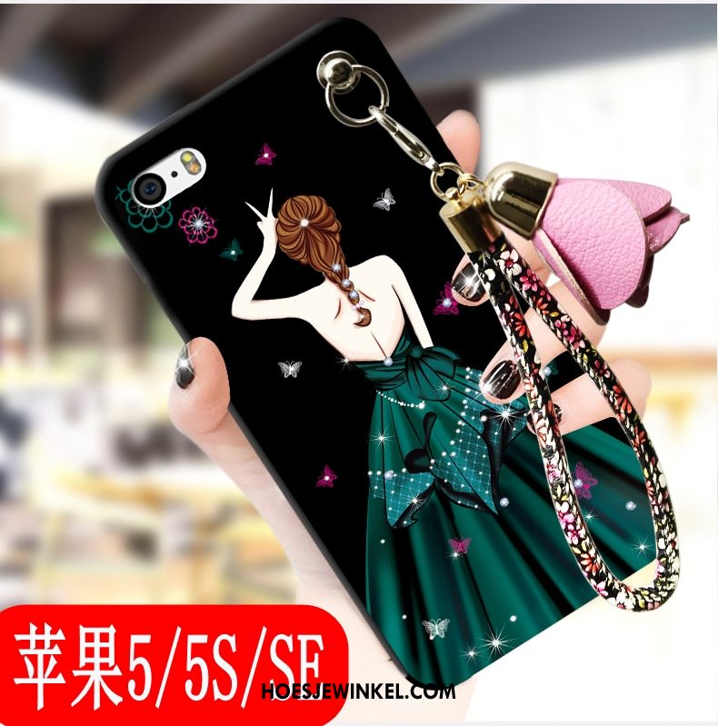 iPhone 5 / 5s Hoesje All Inclusive Hoes Trend, iPhone 5 / 5s Hoesje Siliconen Mobiele Telefoon