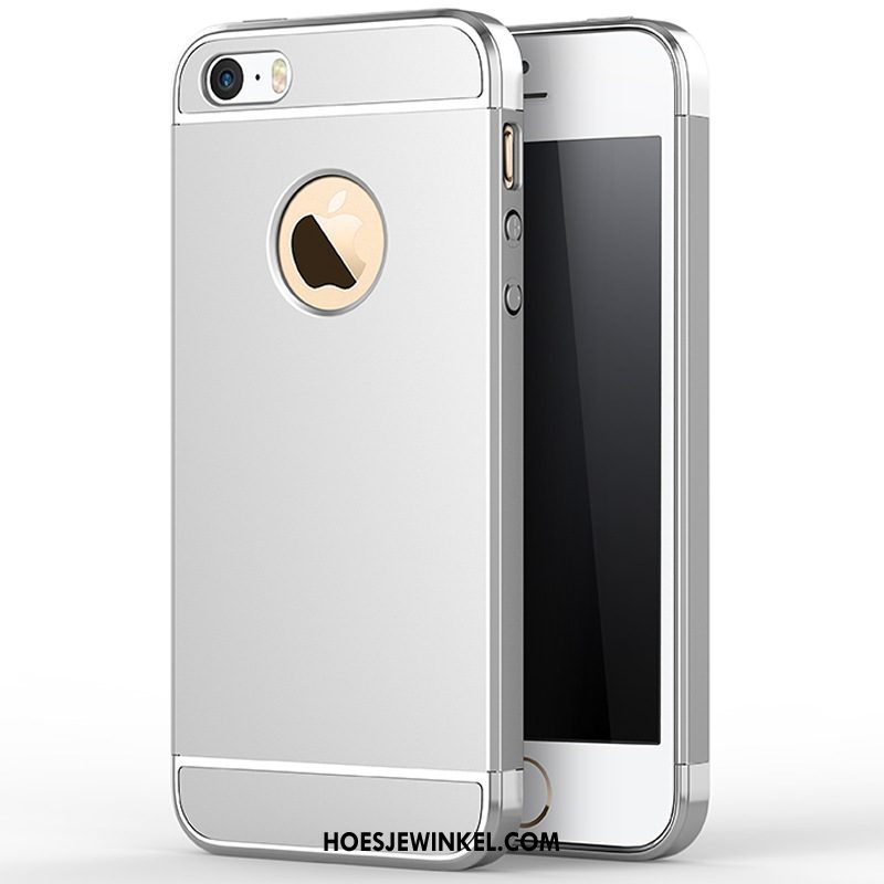 iPhone 5 / 5s Hoesje All Inclusive Mobiele Telefoon Hard, iPhone 5 / 5s Hoesje Goud Schrobben