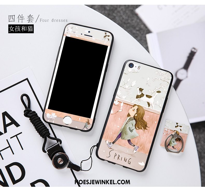 iPhone 5 / 5s Hoesje Anti-fall Persoonlijk Scheppend, iPhone 5 / 5s Hoesje Trend All Inclusive