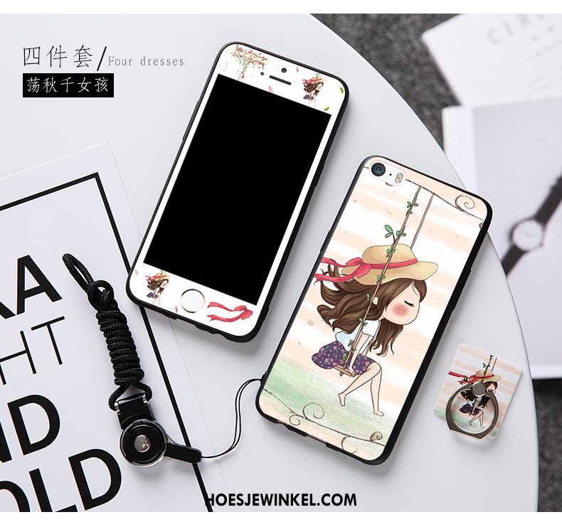 iPhone 5 / 5s Hoesje Anti-fall Persoonlijk Scheppend, iPhone 5 / 5s Hoesje Trend All Inclusive