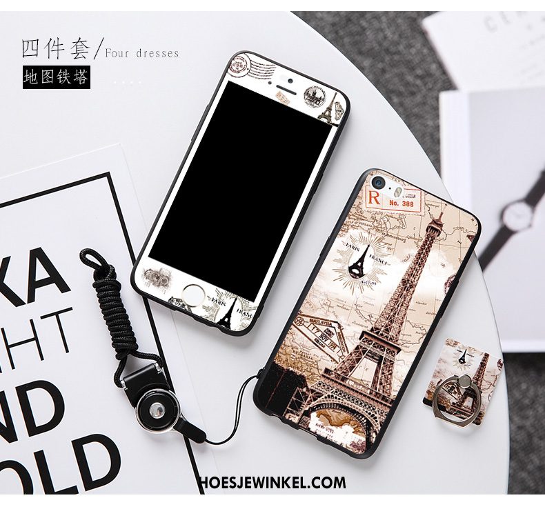 iPhone 5 / 5s Hoesje Anti-fall Persoonlijk Scheppend, iPhone 5 / 5s Hoesje Trend All Inclusive