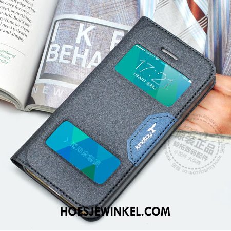 iPhone 5 / 5s Hoesje Bescherming Mobiele Telefoon Mode, iPhone 5 / 5s Hoesje Folio Diepe Kleur