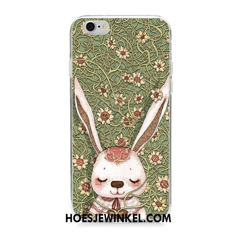 iPhone 5 / 5s Hoesje Doorzichtig Zacht Mobiele Telefoon, iPhone 5 / 5s Hoesje Reliëf Blauw
