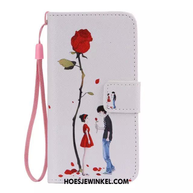 iPhone 5 / 5s Hoesje Eenvoudige Clamshell Blauw, iPhone 5 / 5s Hoesje Bescherming Leren Etui