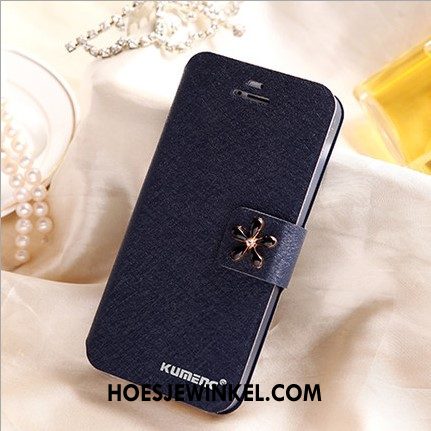 iPhone 5 / 5s Hoesje Eenvoudige Mobiele Telefoon Bescherming, iPhone 5 / 5s Hoesje Luxe Leren Etui