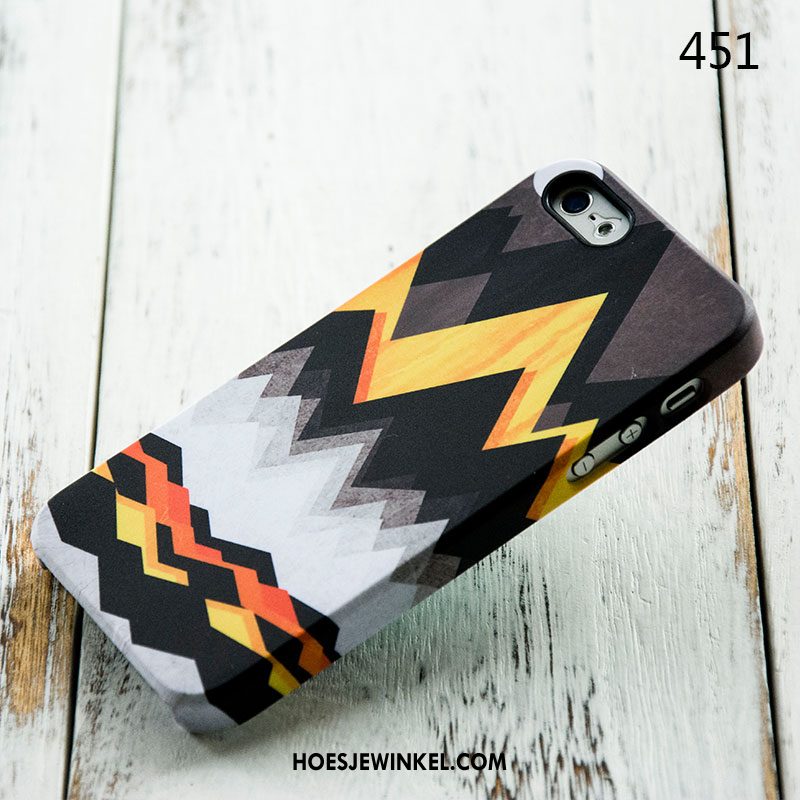 iPhone 5 / 5s Hoesje Hoes Anti-fall Spotprent, iPhone 5 / 5s Hoesje Trendy Merk Bescherming