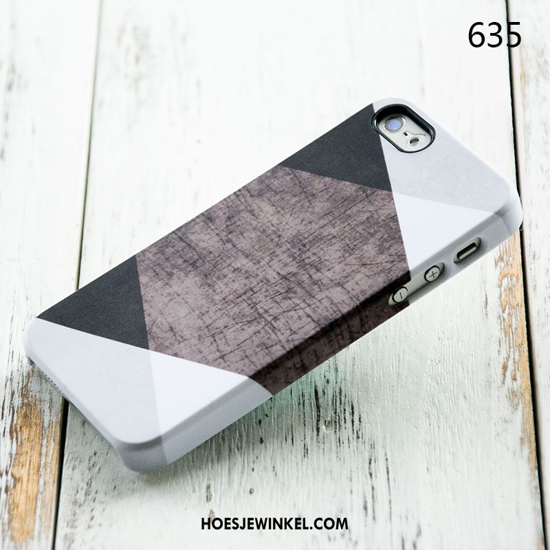 iPhone 5 / 5s Hoesje Hoes Anti-fall Spotprent, iPhone 5 / 5s Hoesje Trendy Merk Bescherming