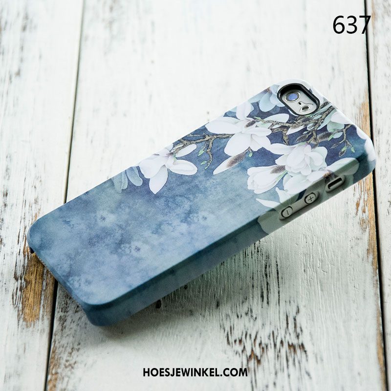 iPhone 5 / 5s Hoesje Hoes Anti-fall Spotprent, iPhone 5 / 5s Hoesje Trendy Merk Bescherming