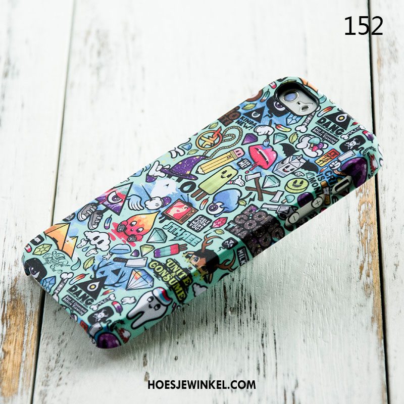 iPhone 5 / 5s Hoesje Hoes Anti-fall Spotprent, iPhone 5 / 5s Hoesje Trendy Merk Bescherming