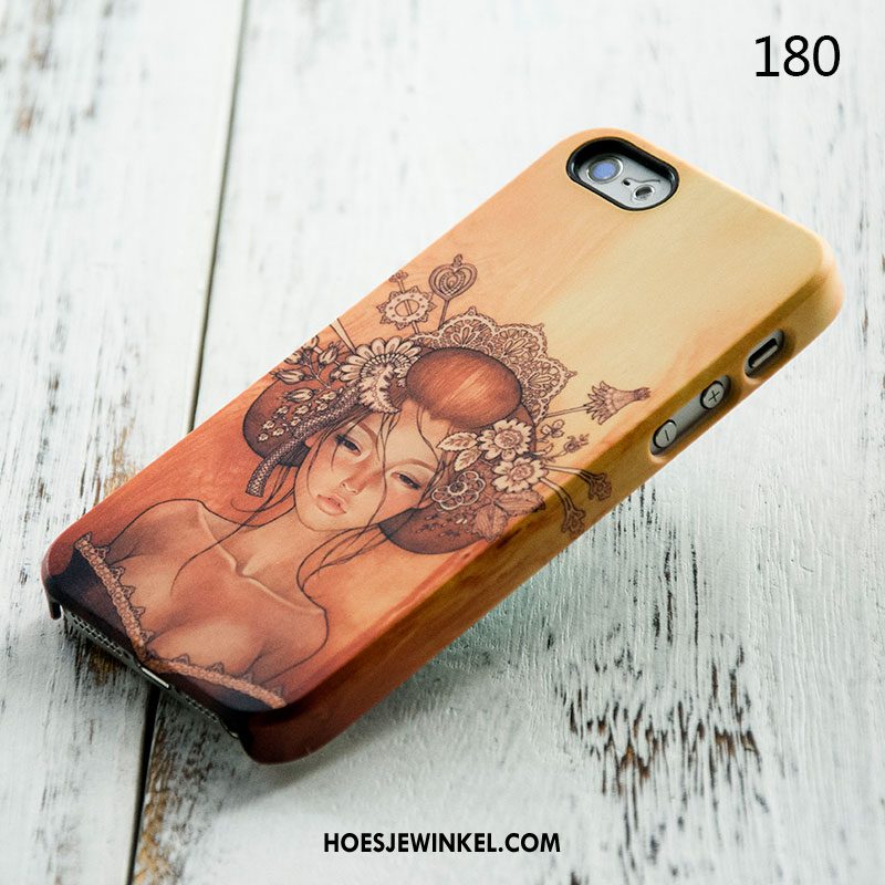 iPhone 5 / 5s Hoesje Hoes Anti-fall Spotprent, iPhone 5 / 5s Hoesje Trendy Merk Bescherming