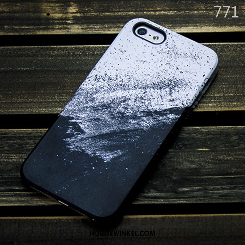 iPhone 5 / 5s Hoesje Hoes Anti-fall Spotprent, iPhone 5 / 5s Hoesje Trendy Merk Bescherming