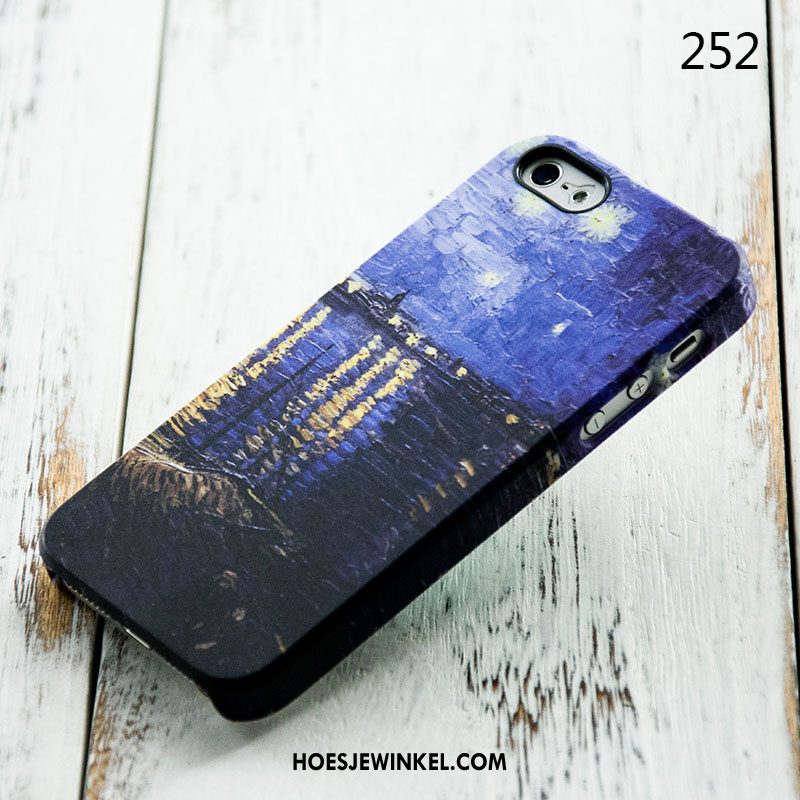 iPhone 5 / 5s Hoesje Hoes Anti-fall Spotprent, iPhone 5 / 5s Hoesje Trendy Merk Bescherming