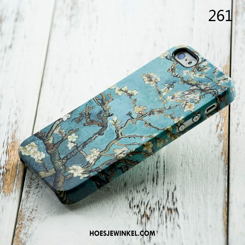 iPhone 5 / 5s Hoesje Hoes Anti-fall Spotprent, iPhone 5 / 5s Hoesje Trendy Merk Bescherming