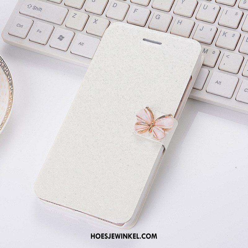 iPhone 5 / 5s Hoesje Hoes Bescherming Leren Etui, iPhone 5 / 5s Hoesje Anti-fall Roze