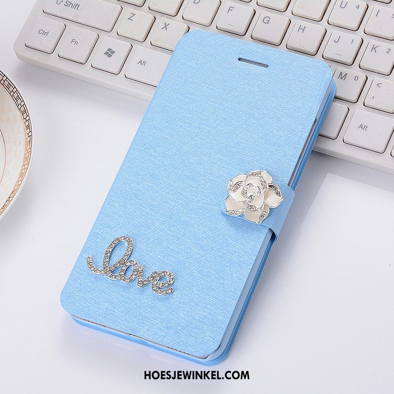 iPhone 5 / 5s Hoesje Hoes Bescherming Leren Etui, iPhone 5 / 5s Hoesje Anti-fall Roze