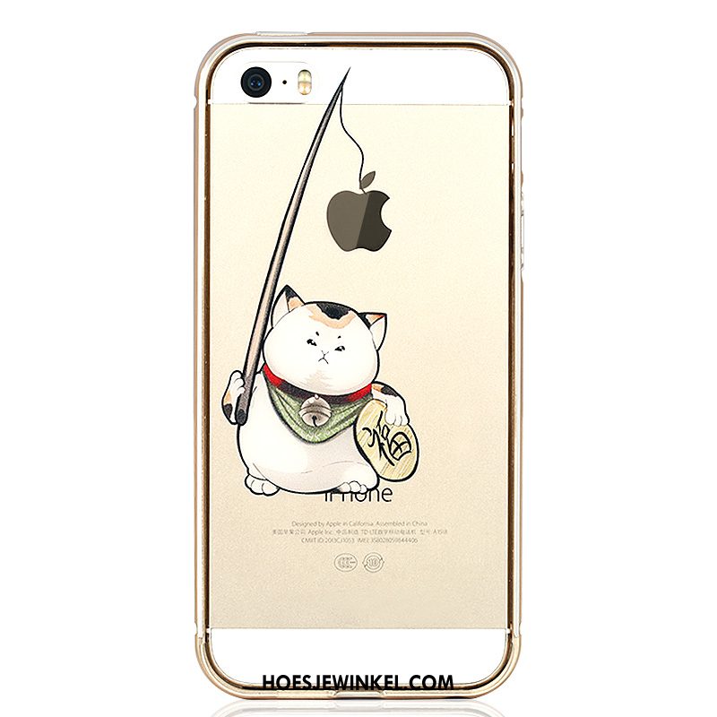 iPhone 5 / 5s Hoesje Kat Nieuw Achterklep, iPhone 5 / 5s Hoesje All Inclusive Trend