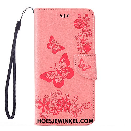 iPhone 5 / 5s Hoesje Leren Etui Anti-fall Mobiele Telefoon, iPhone 5 / 5s Hoesje Grijs Tas