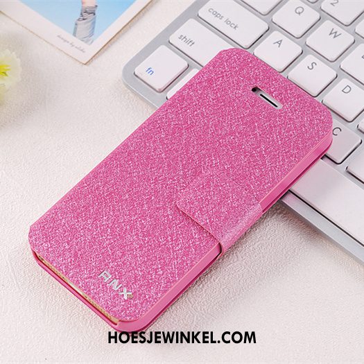 iPhone 5 / 5s Hoesje Leren Etui Dun Hoes, iPhone 5 / 5s Hoesje Clamshell Anti-fall