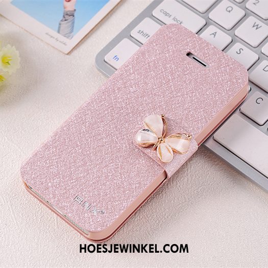 iPhone 5 / 5s Hoesje Leren Etui Dun Hoes, iPhone 5 / 5s Hoesje Clamshell Anti-fall