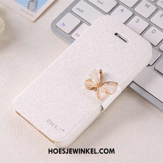 iPhone 5 / 5s Hoesje Leren Etui Dun Hoes, iPhone 5 / 5s Hoesje Clamshell Anti-fall