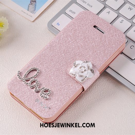 iPhone 5 / 5s Hoesje Leren Etui Dun Hoes, iPhone 5 / 5s Hoesje Clamshell Anti-fall