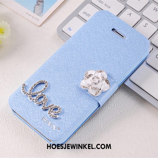 iPhone 5 / 5s Hoesje Leren Etui Dun Hoes, iPhone 5 / 5s Hoesje Clamshell Anti-fall